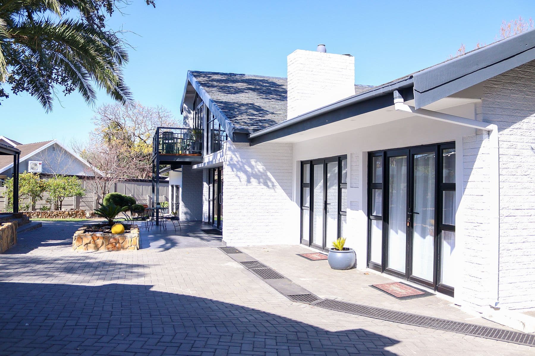 Courtyard and guest wing